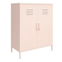 Highboard Mission District Pink B: 40 Cm - Pink, Design, Metall (80/101,5/40cm) - MID.YOU