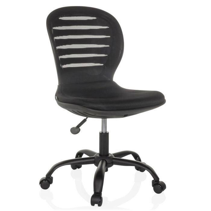 Drehstuhl Captivo Mid Schwarz B: 53 cm - Schwarz, MODERN, Kunststoff/Textil (53/84 - 93/58cm) - MID.YOU