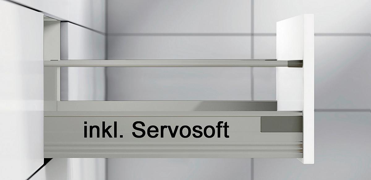 Eckküche Ip1200 - Eichefarben/Dunkelgrau, Design, Holzwerkstoff (225/241cm) - Impuls