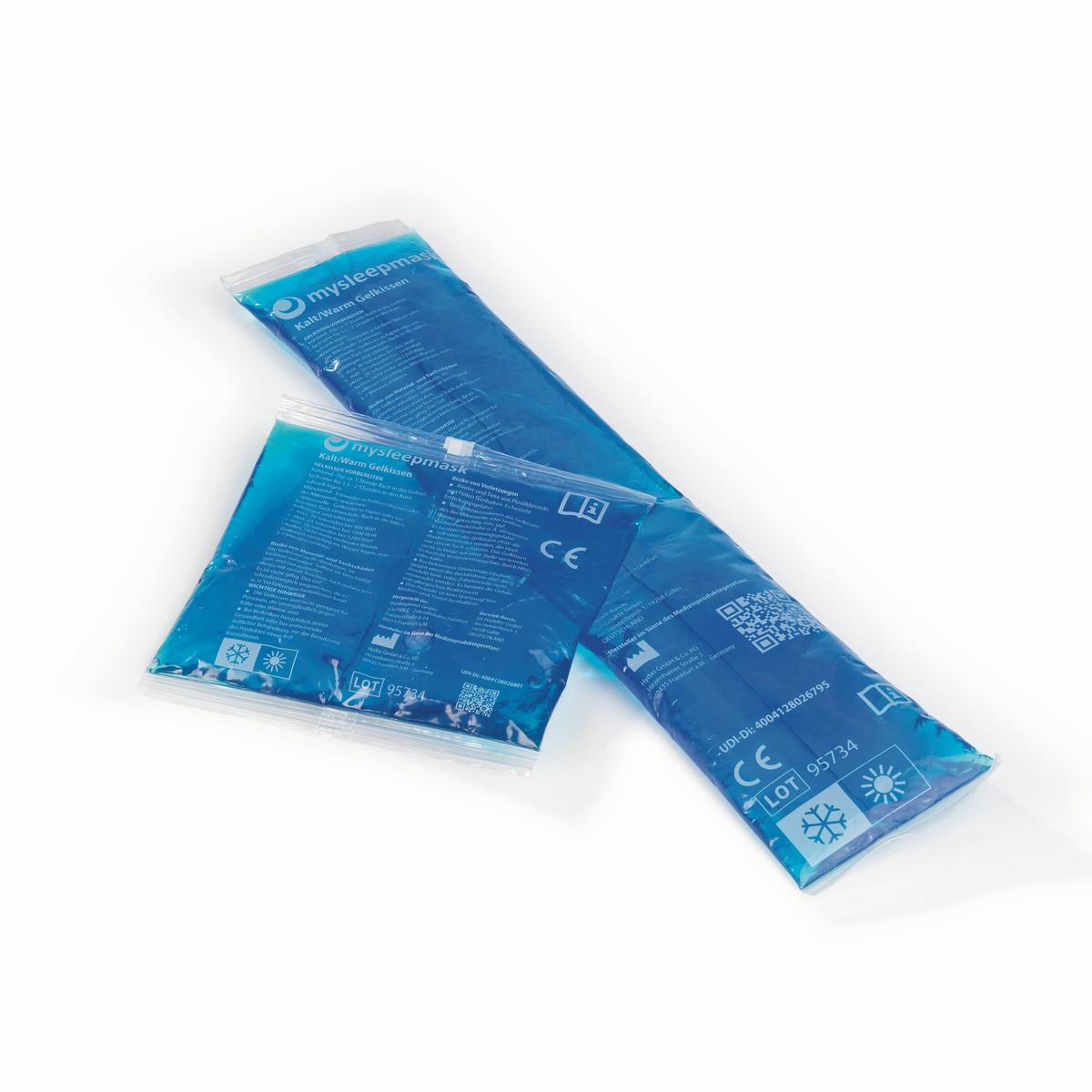 SCHLAFMASKE MYSLEEPMASK L/XL SCHWARZ/BLAU - Blau/Schwarz, Basics, Textil (28/19/1cm)