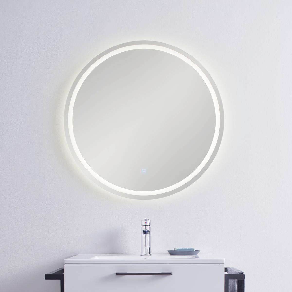 ZRCADLO S OSVĚTLENÍM BETTY - Moderní, sklo (75cm) - Mömax