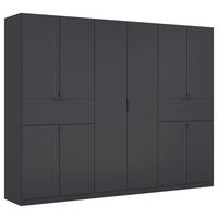 Drehtürenschrank 71 Cm Ticao Grau - Grau, MODERN, Holzwerkstoff (271/210/54cm) - Rauch Möbel