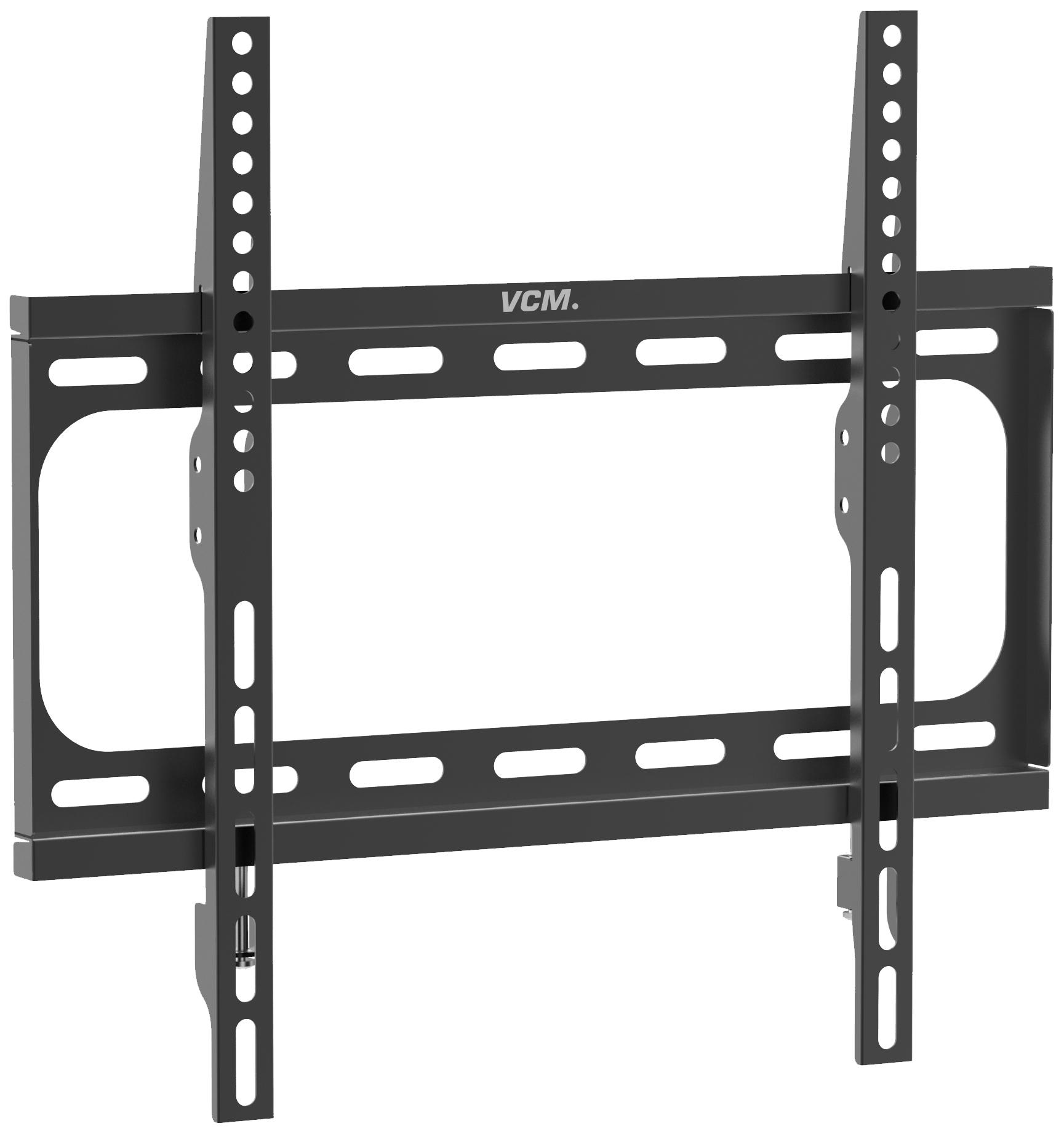 TV-Wandhalterung Bis 55“ B-Fx 400 Max. 25 kg - Schwarz, Basics, Metall (45/42/3cm) - MID.YOU