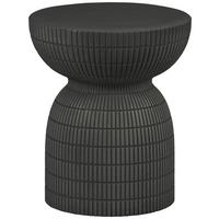 Couchtisch Samson Dunkelbraun D: 37 Cm - Dunkelbraun/Braun, Design, Kunststoff (37/37/44cm) - Livetastic