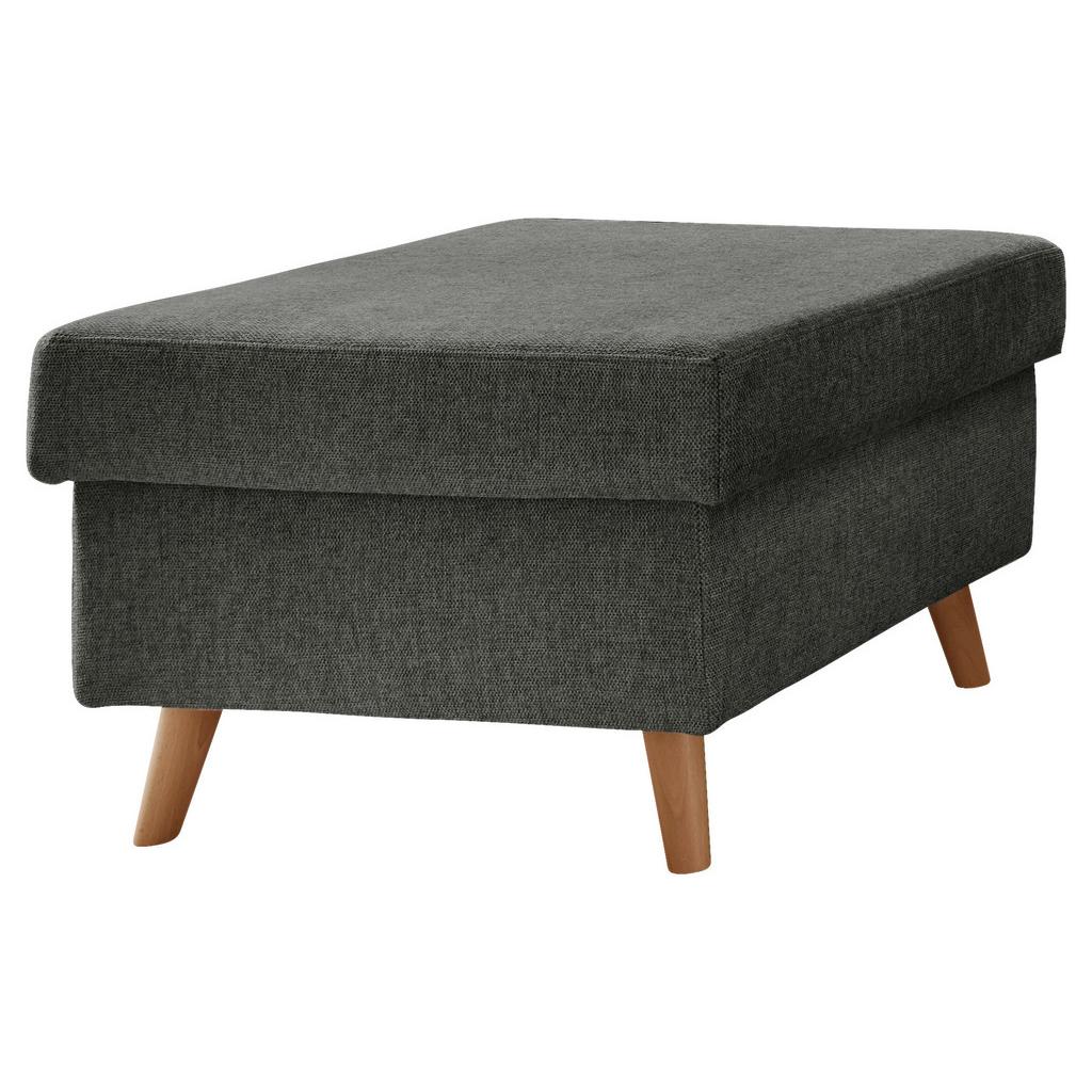Hocker Valentina Anthrazit B: 61 cm