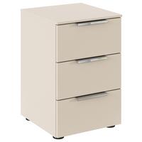 Nachtkästchen Flipp Champagner B: 40 Cm - Champagner/Silberfarben, MODERN, Holzwerkstoff (40/61/42cm) - Rauch Möbel