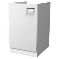 Spülenunterschrank Lucca Weiß B: 50 Cm - Weiß, KONVENTIONELL, Holzwerkstoff (50/82/57cm) - FlexWell