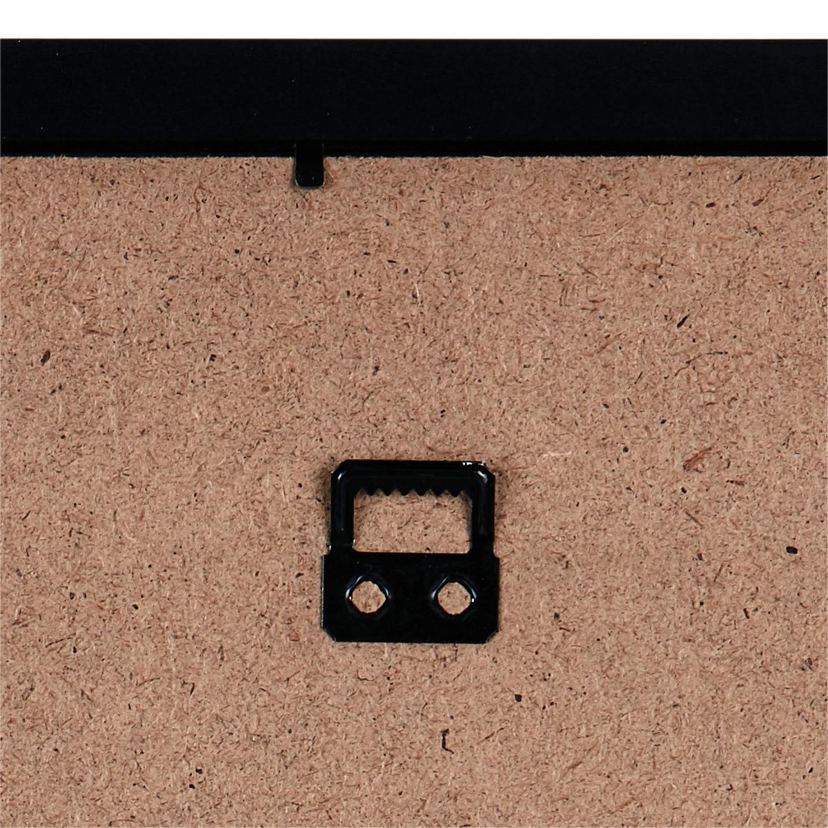 Bilderrahmen Caralina - Schwarz, Basics, Glas/Holz (53,3/73,3/1,5cm) - Luca Bessoni