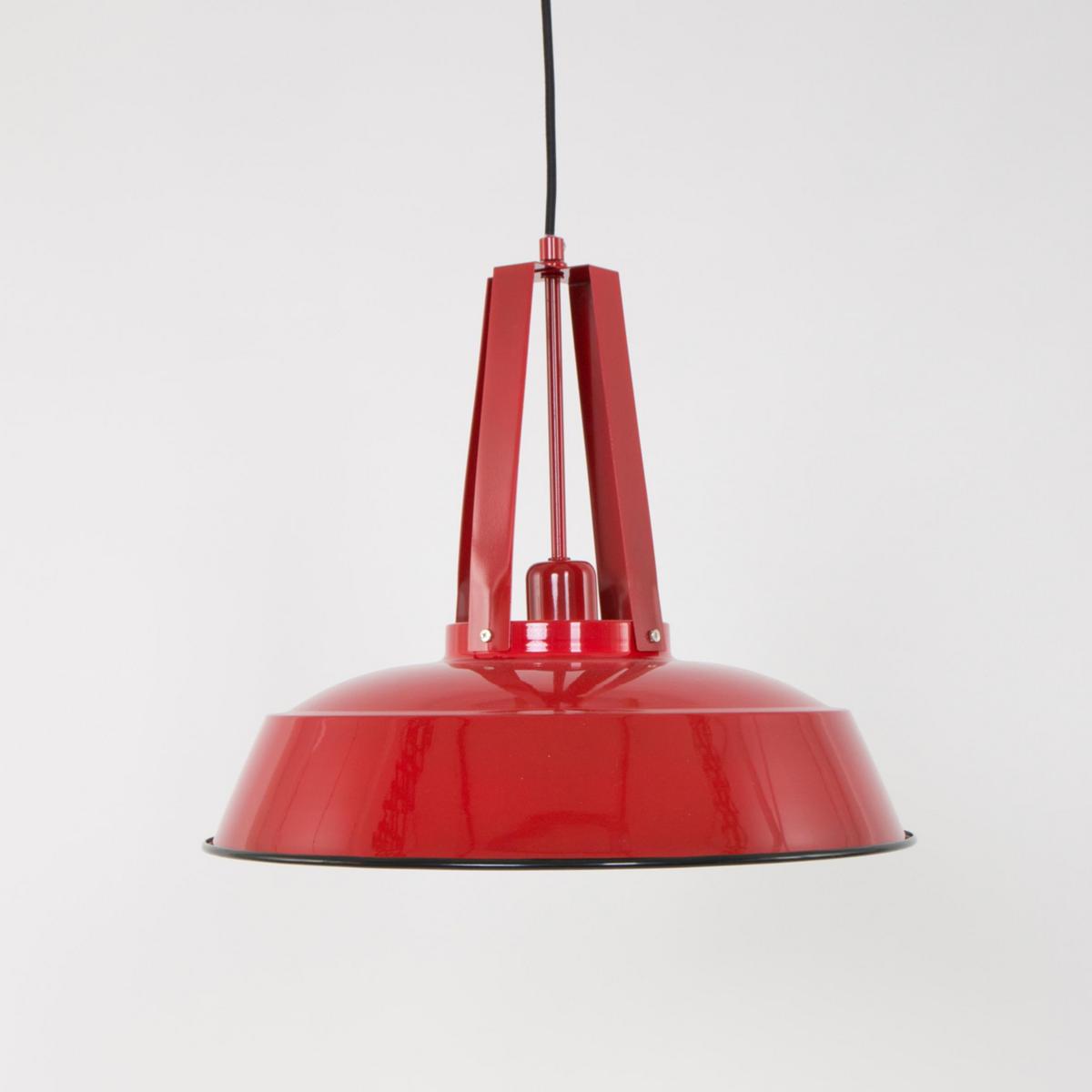 Pendelleuchte Eden - Rot, Trend, Metall (42/45-200/42cm)