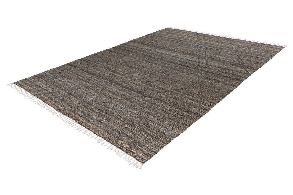 Flachwebteppich My Dakar 365 - Anthrazit, Design, Textil (140/200cm) - Obsession