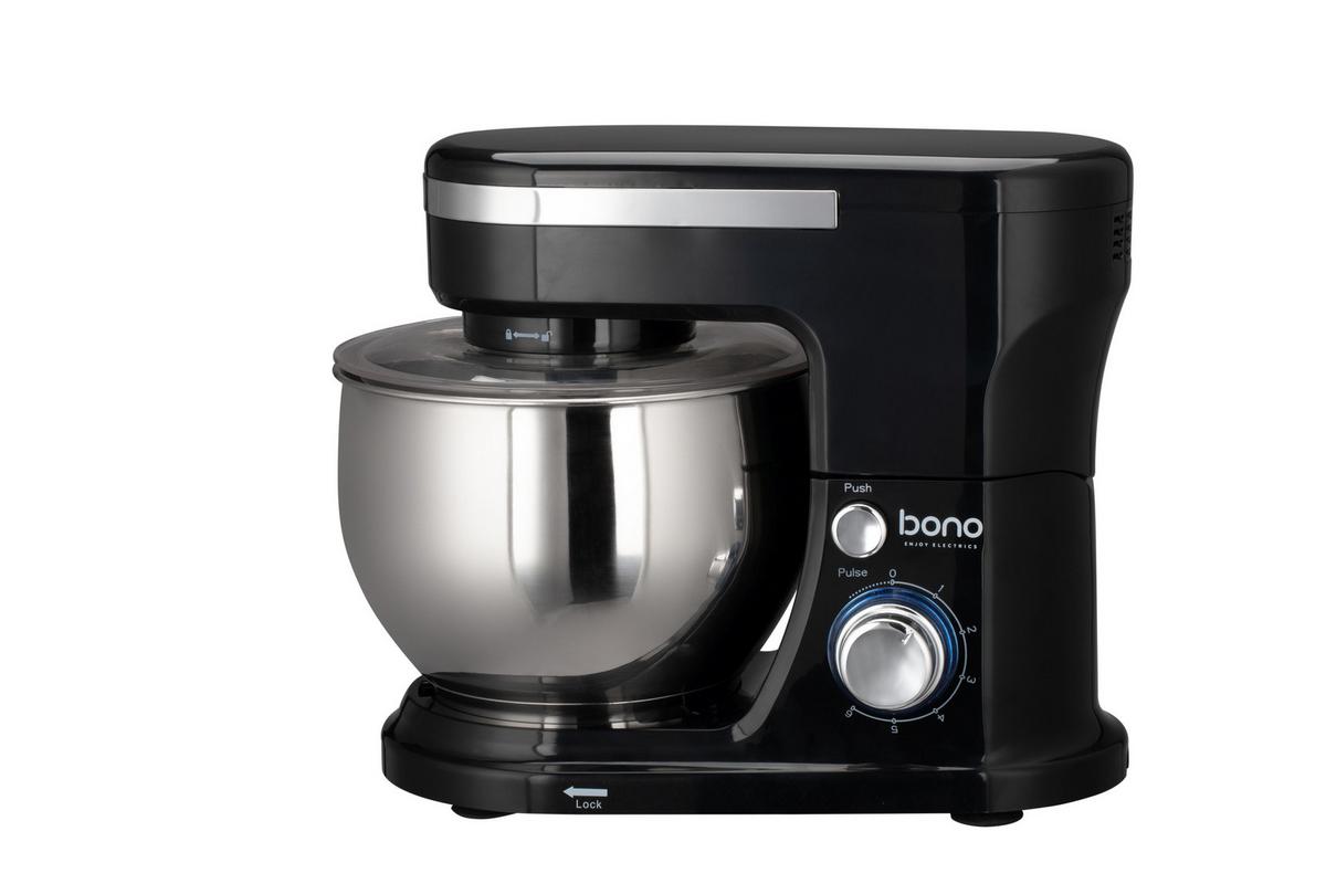 Konyhai Robotgép Yasmin - nemesacélszínű/fekete, Konventionell, műanyag/fém (36/22,3/29cm) - Bono