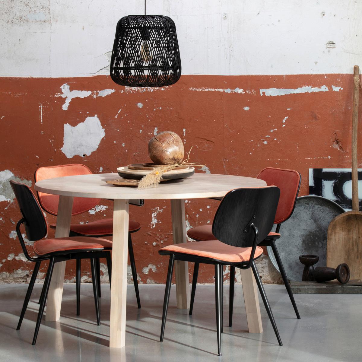 Esstisch Lange Jan Eichefarben L: 120-200 cm - Eichefarben, Design, Holz (120-200/120/75cm) - Livetastic