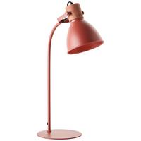 Tischleuchte 94555/01 Erena - Rot, Basics, Holz/Metall (18/52/28,5cm) - Brilliant