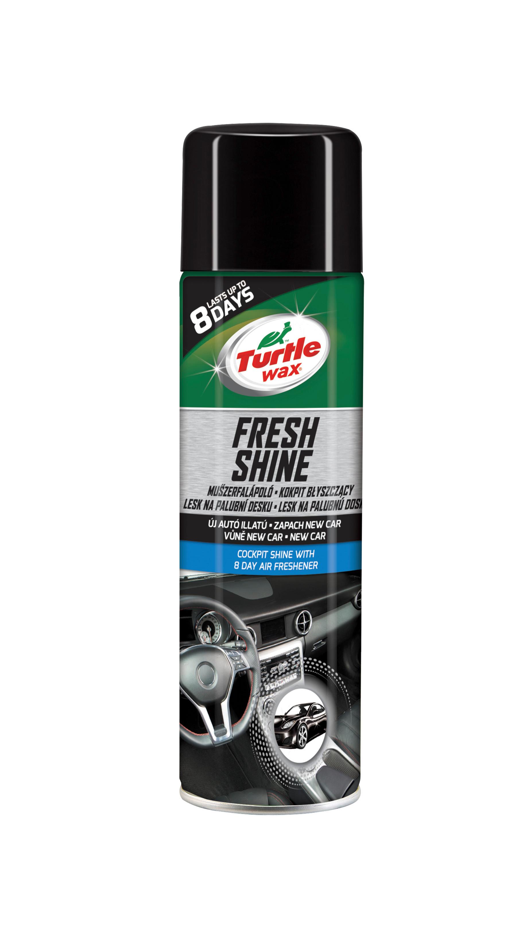 Turtle Wax Fresh Shine Műszerfalápoló New Car 500ml - műanyag/fém