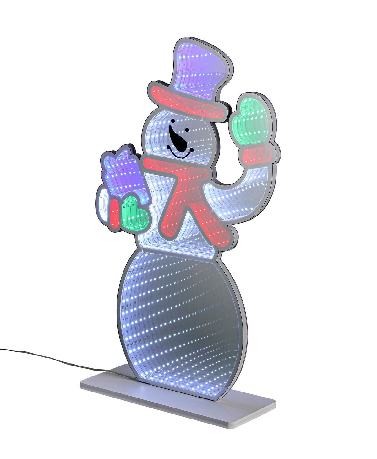 LED-Dekoleuchte Fritz - Chromfarben/Weiß, Basics, Kunststoff (34/12/55cm) - James Wood