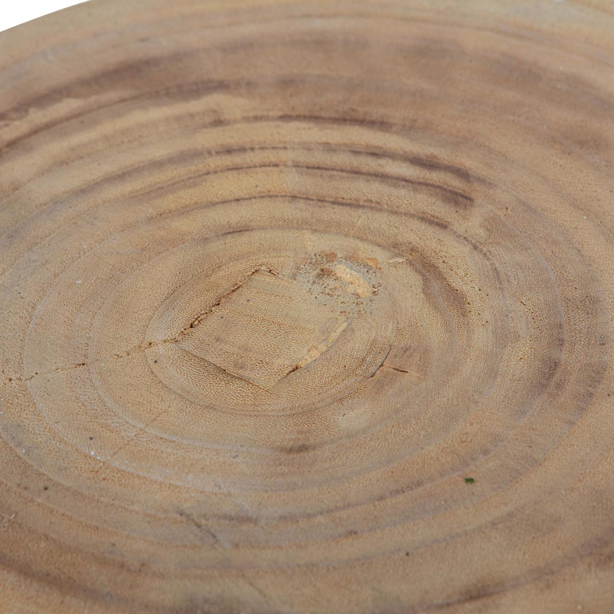 Beistelltisch Bikkel Naturfarben B: 28 cm - Naturfarben, Design, Holz (28/28/40cm) - Livetastic