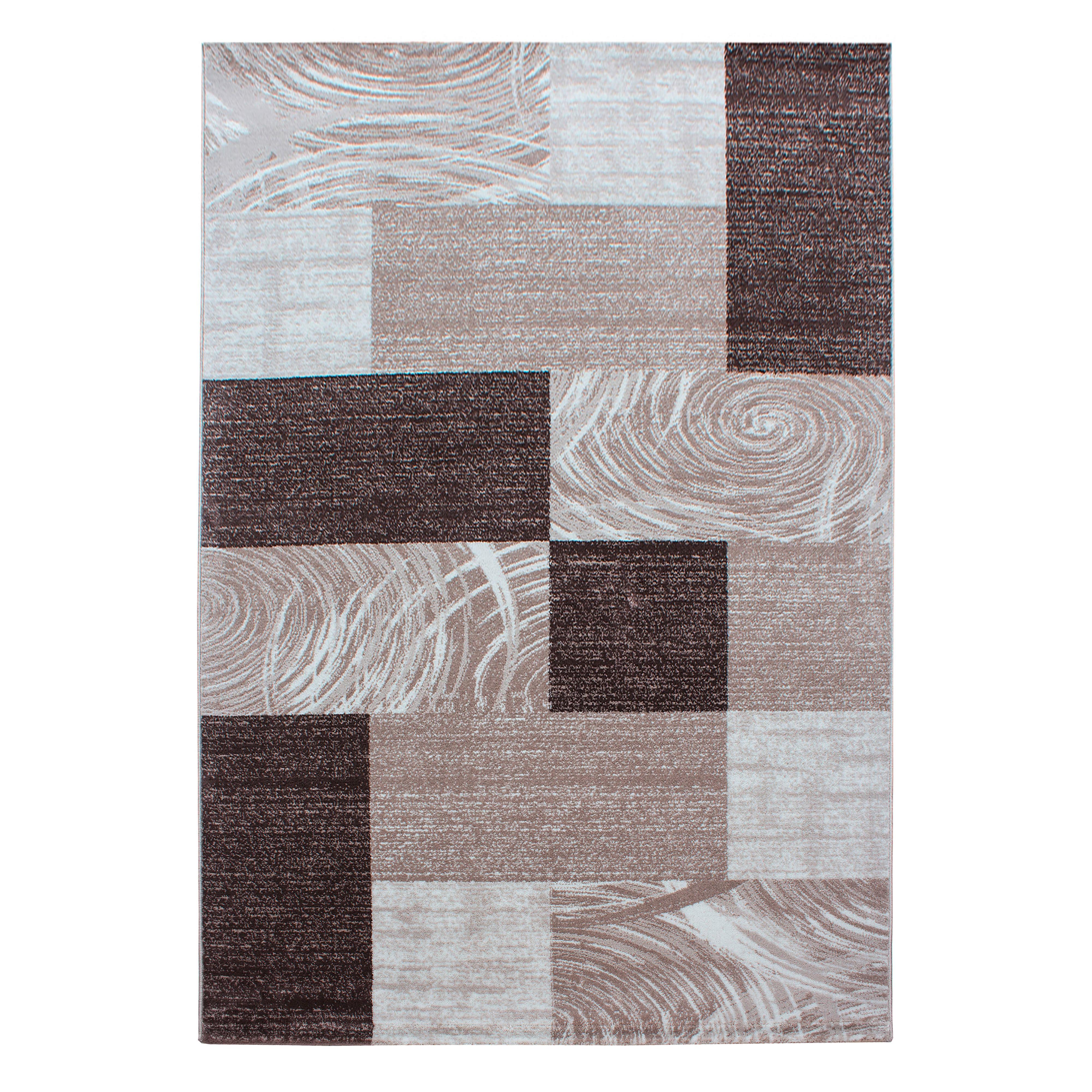 Flachwebteppich Parma - Braun, Design, Textil (240/340cm) - Novel