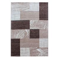 Flachwebteppich Parma - Braun, Design, Textil (280/370cm) - Novel