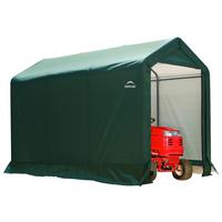 Gerätehaus Satteldach 180x180x180 cm - Grün, Basics, Kunststoff (180/180/180cm)