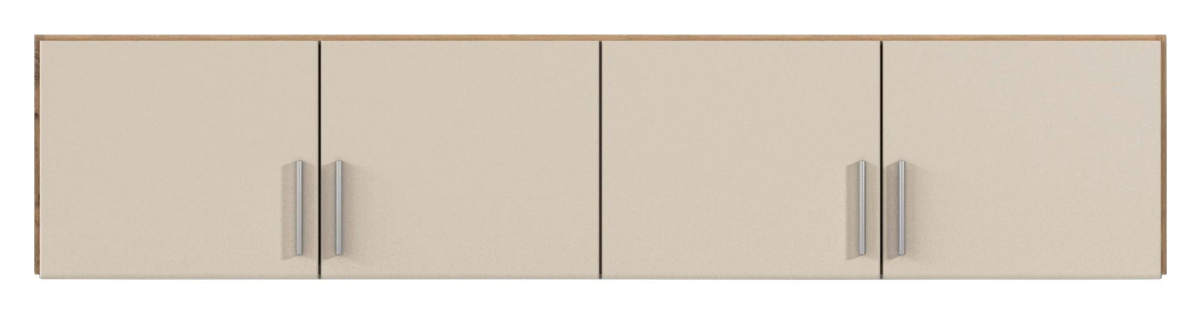 Aufsatzschrank Celle Matt Champagne B: 181 Cm