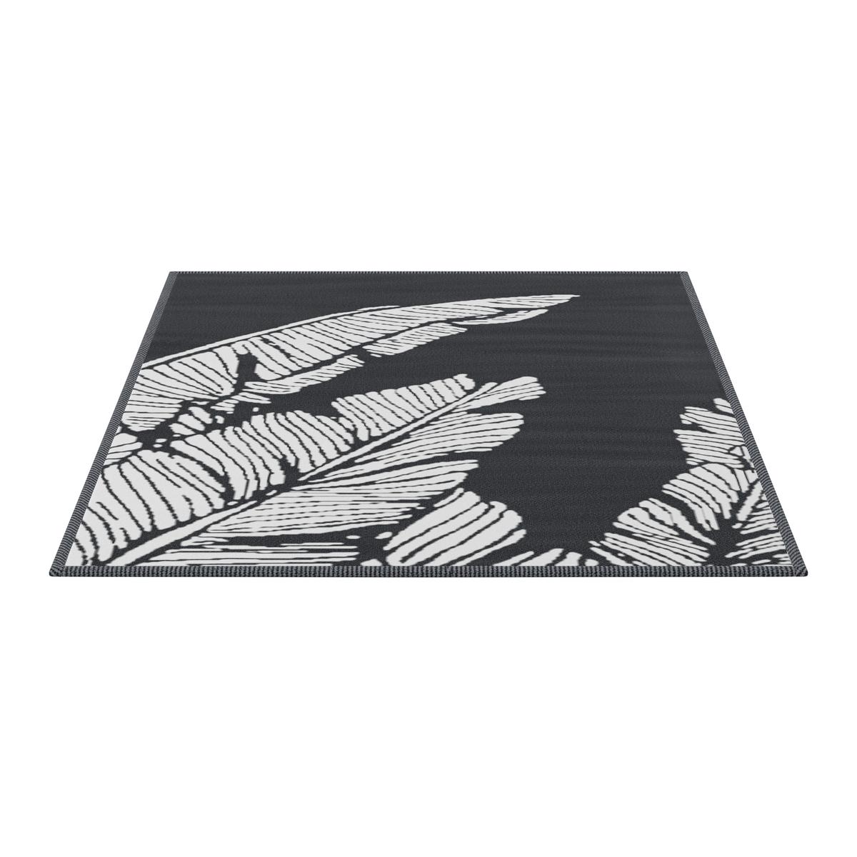 VENKOVNÍ KOBEREC FLAVIA - černá, Moderní, plast (120/180cm) - Bessagi Garden
