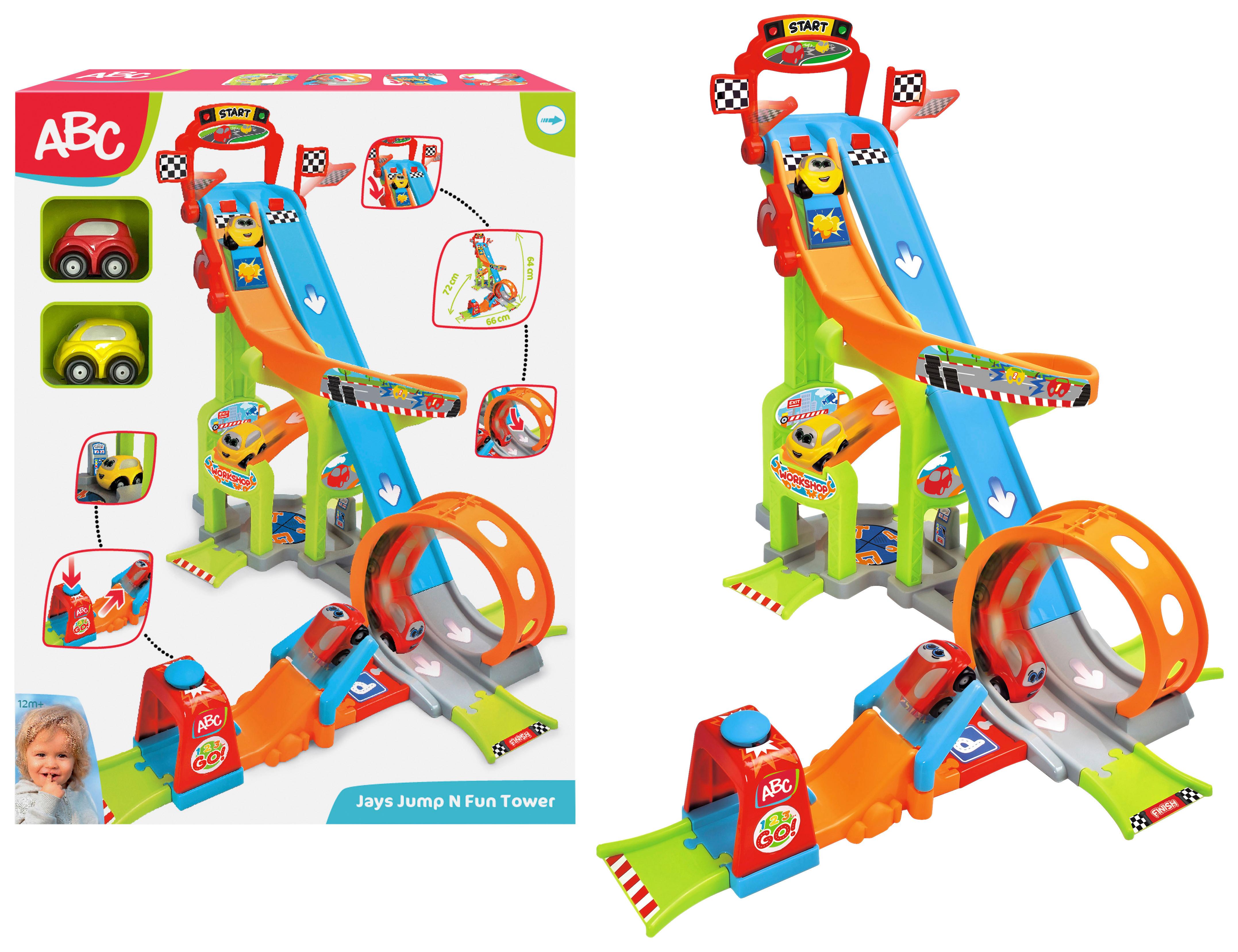 Jays Jump N Fun Tower“-Bahn für Kleinkinder ab 1 Jahr