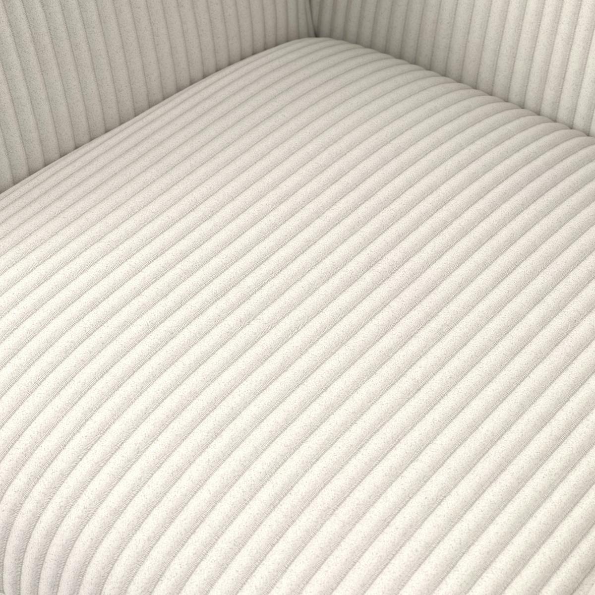 Židle s područkami Mairo MAIRO - krémová/barvy buku, Moderní, dřevo/textil (66/62/91cm) - Bessagi Home