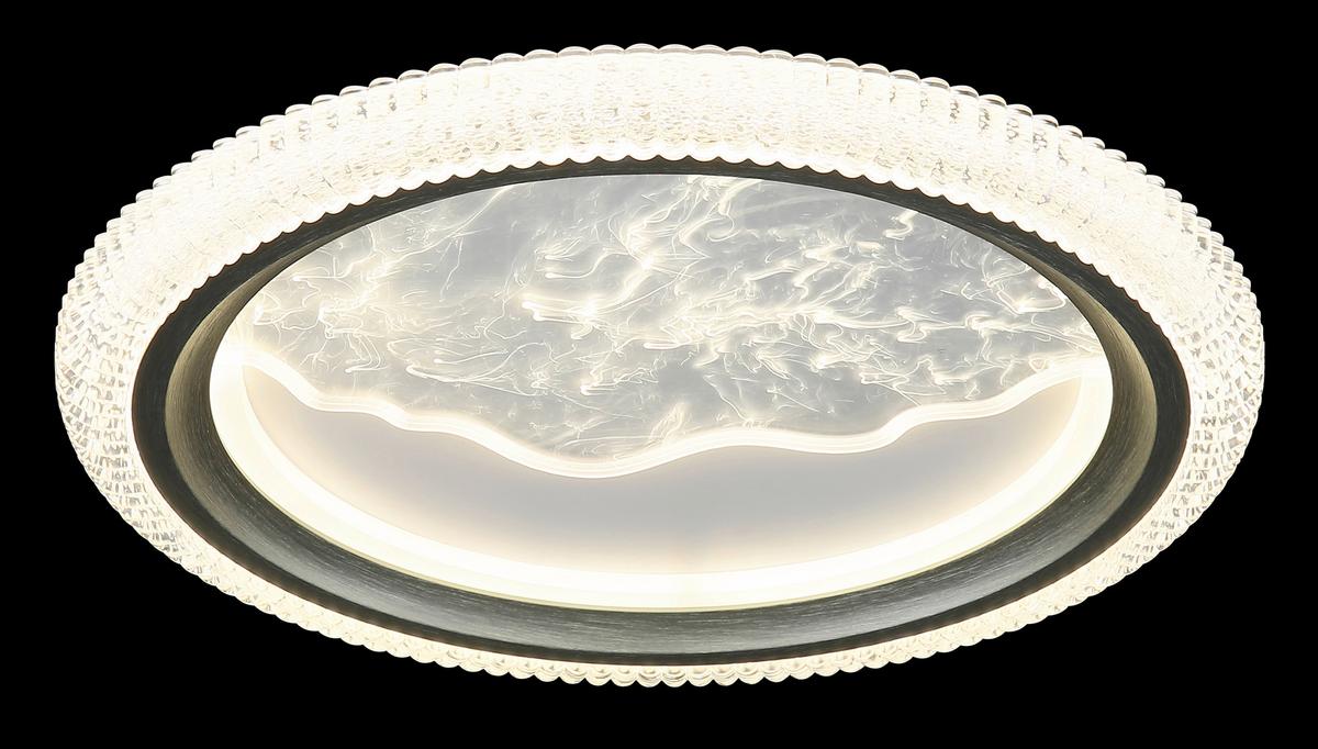 LED-Deckenleuchte 3000/4200/6000k - Sandfarben/Klar, Basics, Kunststoff/Metall (39,5/5,5cm)