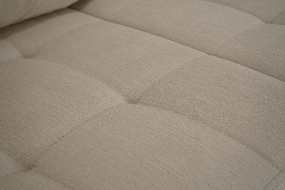 Schlafsofa Madox Beige B: 255 cm - Beige/Schwarz, Design, Textil (255/89/109cm) - MID.YOU