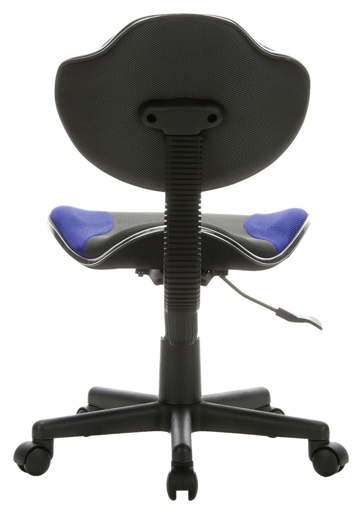 Jugenddrehstuhl Kiddy Gti 2 Blau/Grau - Blau/Grau, Basics, Kunststoff (45/86-101/42cm) - MID.YOU