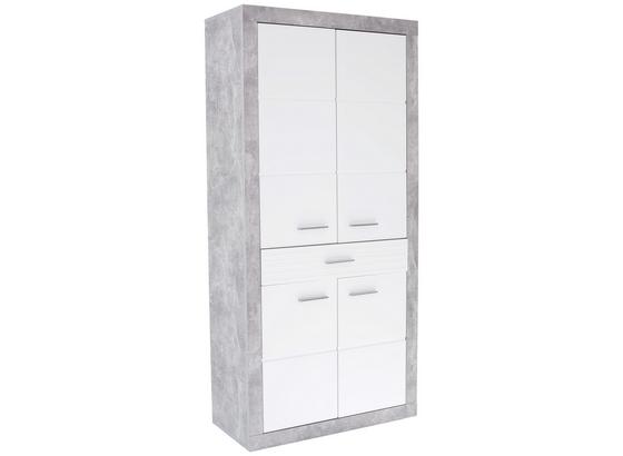 Šatníková Skriňa Malta - sivá/biela, Moderný, kompozitné drevo (95/196,8/36cm) Šatníková Skriňa Malta - sivá/biela, Moderný, kompozitné drevo (95/196,8/36cm)