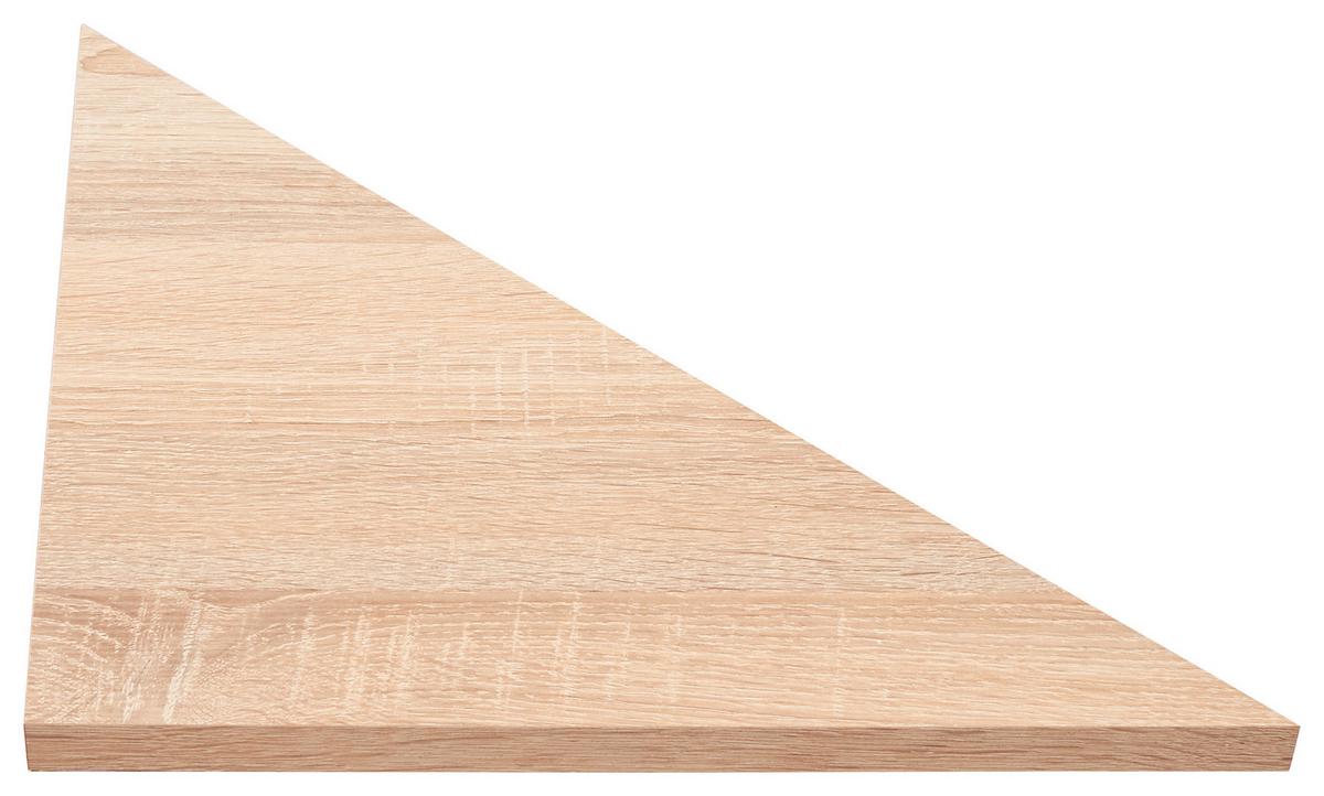 Polc Skate 35/35 Cm - Sonoma tölgy, Modern, faalapú anyag (35/1,8/35cm)