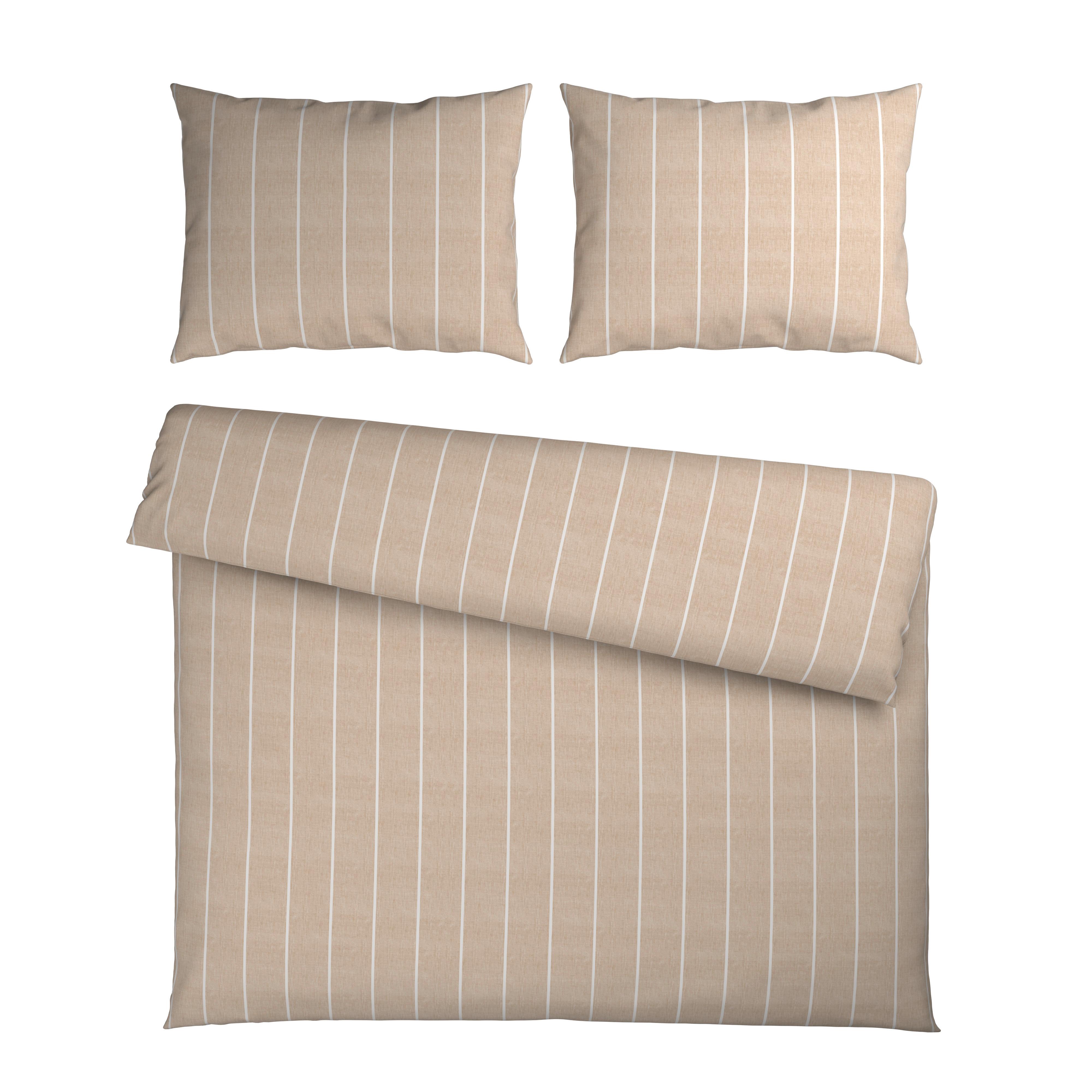 POSTEĽNÁ BIELIZEŇ TYLINE XXL - béžová, textil (200/220cm) - Mömax