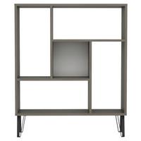 REGÁL ARVEN - tmavý dub, Design, kompozitní dřevo (90/107,8/25cm) - Livetastic