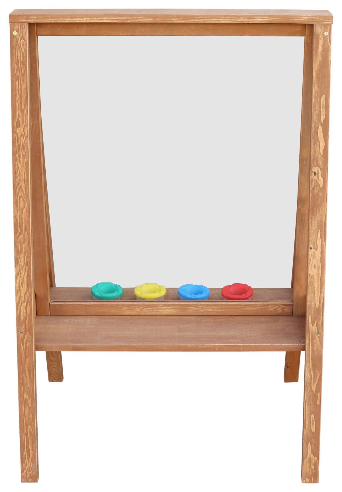 Maltafel Braun, B/h/t: 70x105x50cm - Braun, KONVENTIONELL, Holz (70/105/50cm) - Ambia Garden