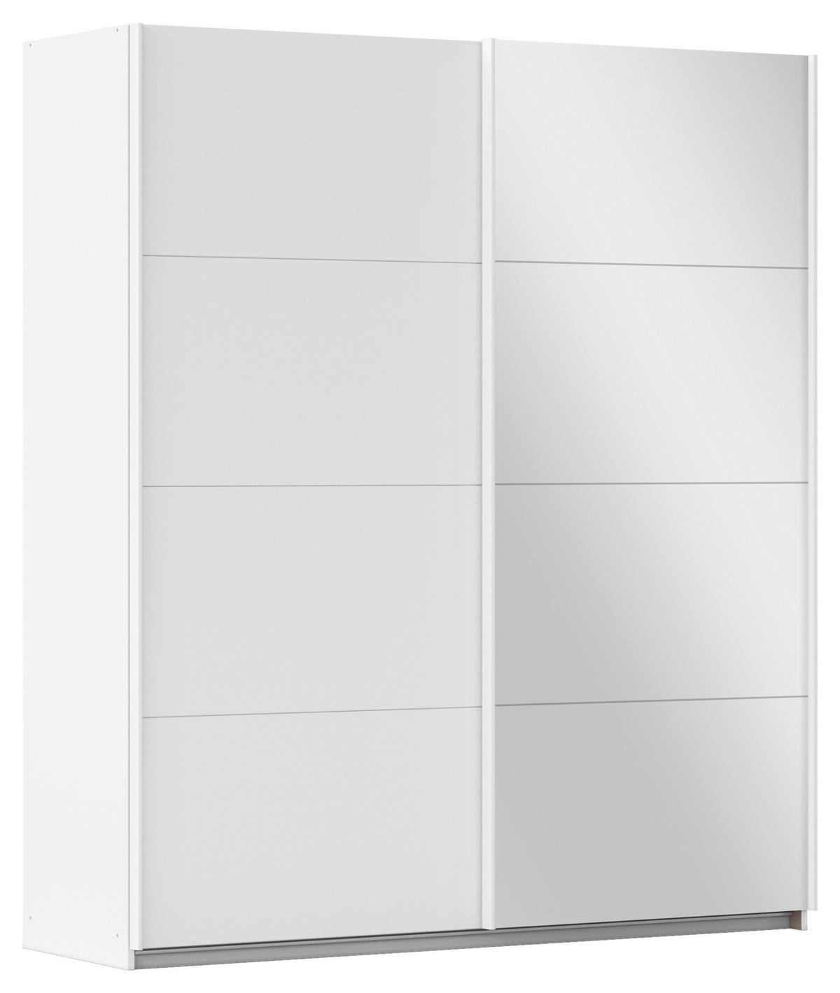 Schwebetürenschrank Scala Weiß B: 181 Cm - Weiß, MODERN, Holzwerkstoff (181/210/57cm) - Rauch Möbel