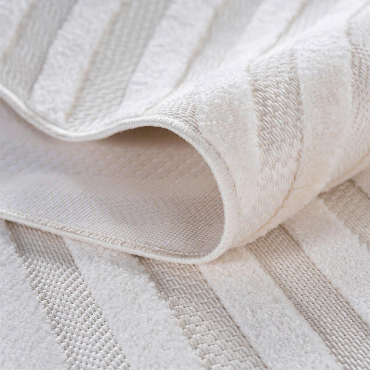 Flachwebteppich, Creme Doha - Creme, Basics, Textil (80/150cm)