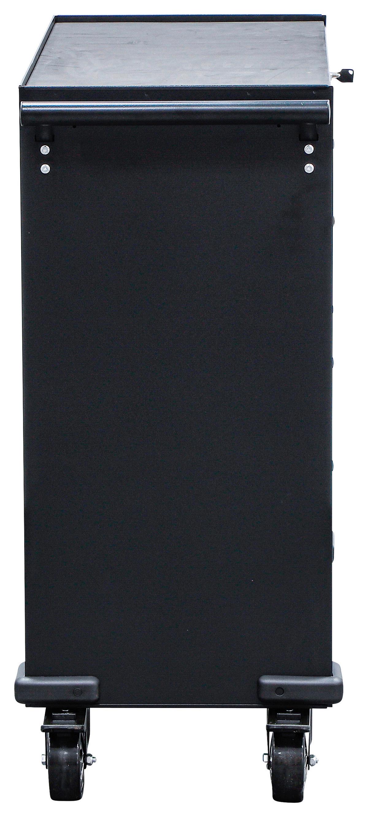 Werkstattwagen XXL Leer Blau/Schwarz B: 106,6 cm - Blau/Schwarz, Basics, Metall (106,6/107,7/45,8cm)