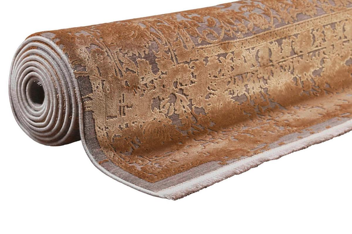 Vintage-Teppich, 80x150 cm Florida - Goldfarben/Grau, LIFESTYLE, Textil (80/150cm) - Esprit