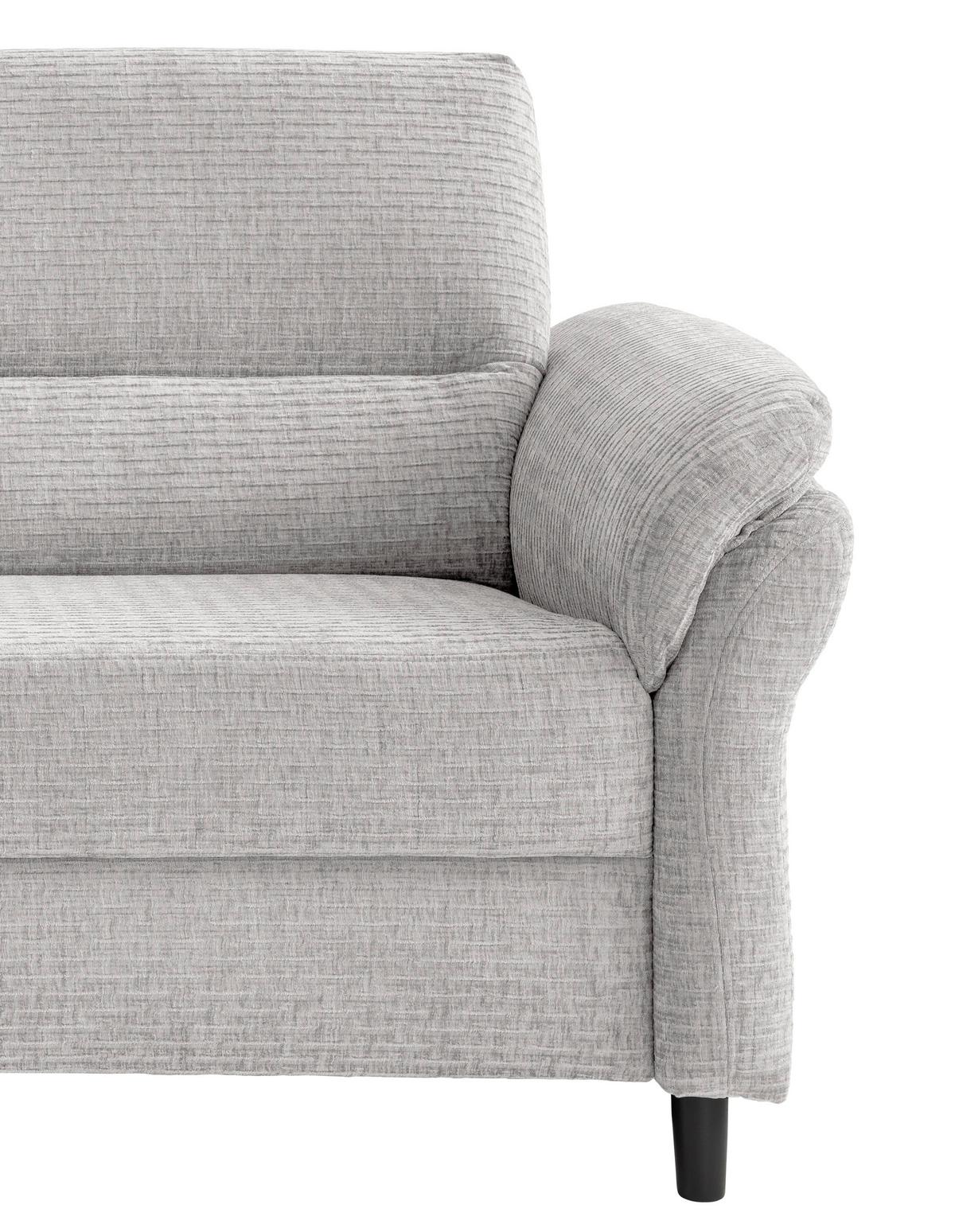 3-Sitzer-Sofa Cavoli, Weiß B: 192 cm - Schwarz/Weiß, MODERN, Textil (192/90/89cm) - Livetastic