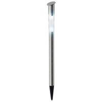 SOLÁRNE SVIETIDLO NOLMI - farba ušľachtilej ocele, Konventionell, kov/plast (5/70cm) - Modern Living