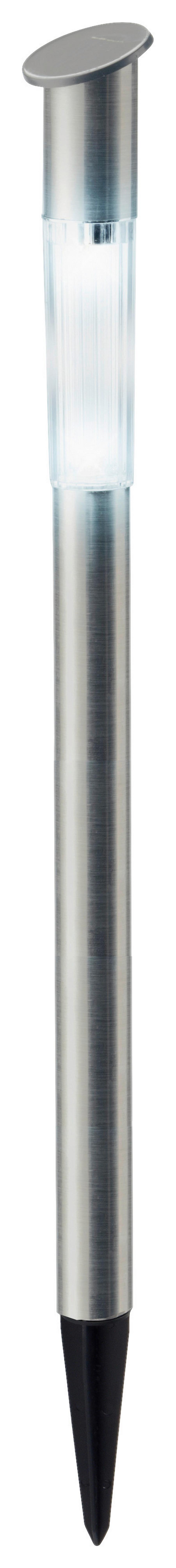 SOLÁRNE SVIETIDLO NOLMI - farba ušľachtilej ocele, Konventionell, kov/plast (5/70cm) - Modern Living