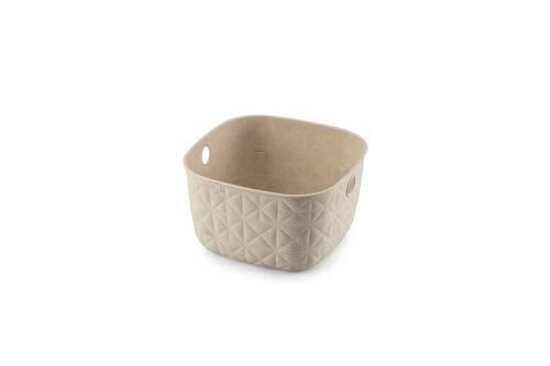 košík na drobnosti SOFTEX XS - béžová, Basics, plast (19,4/11/19,4cm) - Curver