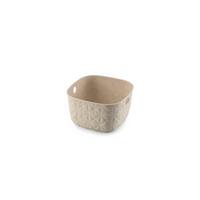 košík na drobnosti SOFTEX XS - béžová, Basics, plast (19,4/11/19,4cm) - Curver