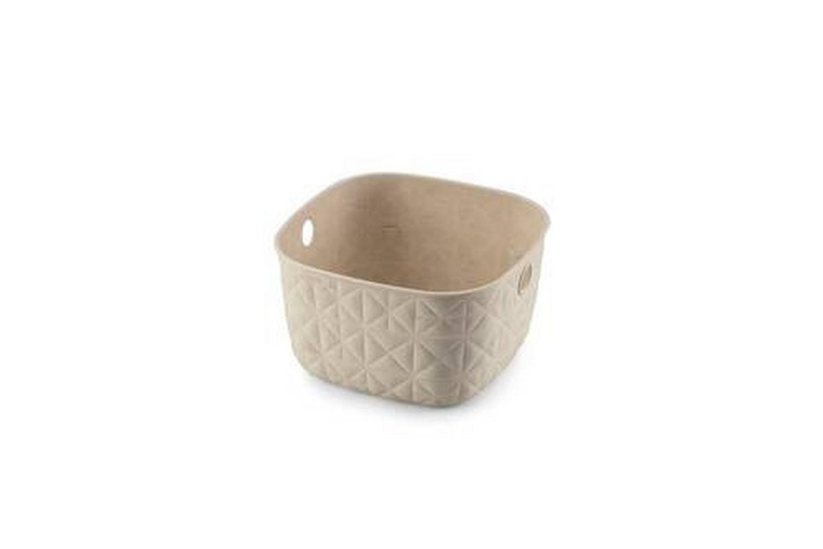košík na drobnosti SOFTEX XS - béžová, Basics, plast (19,4/11/19,4cm) - Curver