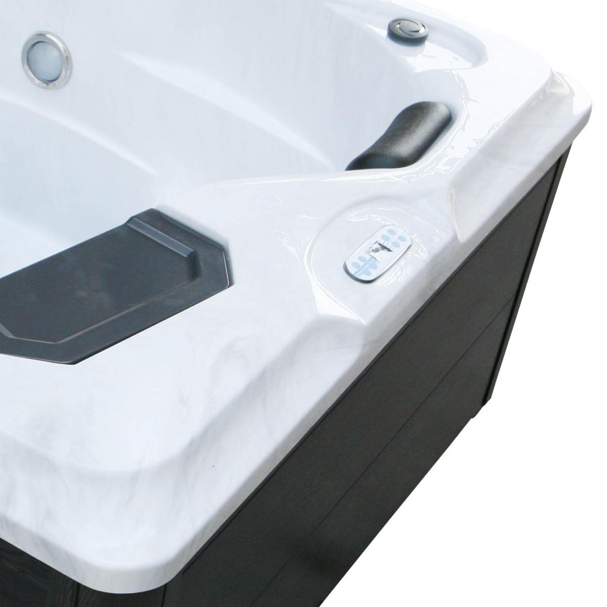Whirlpool Kunststoff XXL1956 210x160x80 cm - Weiß, Basics, Kunststoff (160/210/80cm)