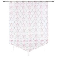 Raffrollo Nele - Taupe/Altrosa, MODERN, Textil (100/140cm) - Luca Bessoni