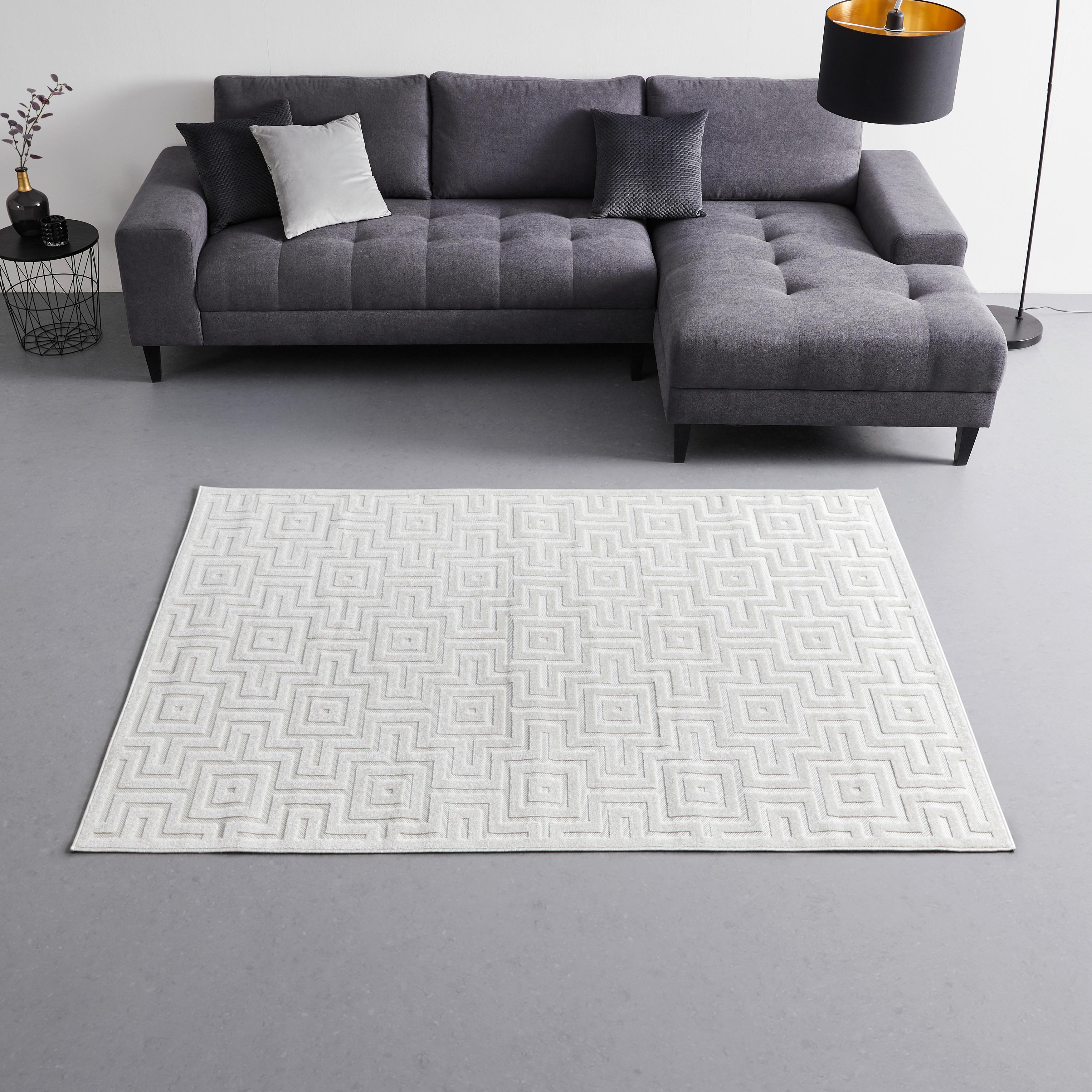 TKANÝ KOBEREC SOLAR - béžová, Moderní, textil (80/150cm) - Modern Living