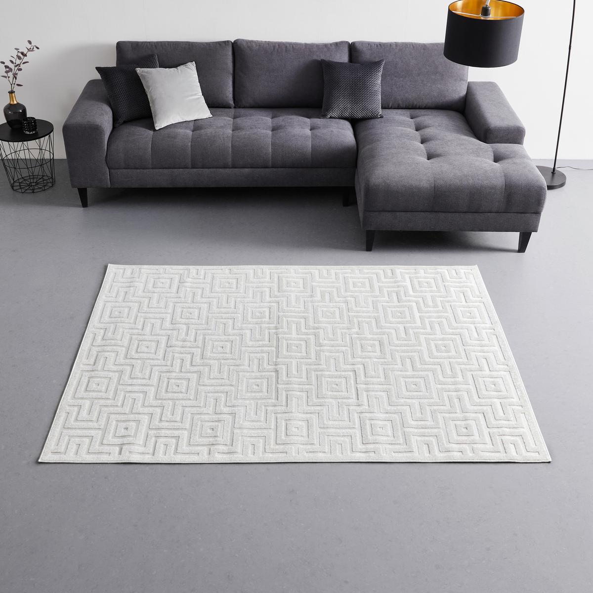 TKANÝ KOBEREC SOLAR - béžová, Moderní, textil (120/170cm) - Modern Living