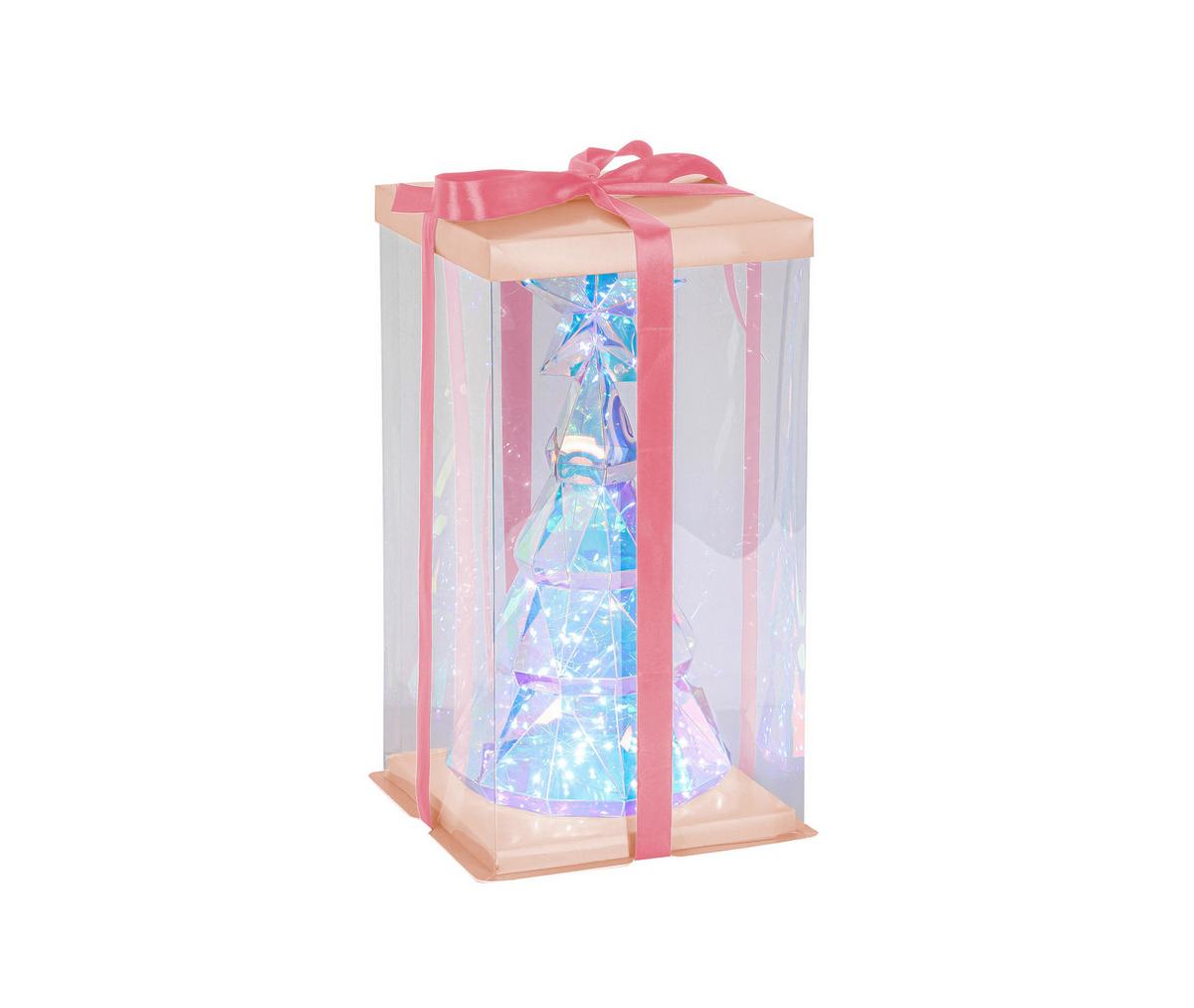 Led-dekoleuchte Sandro - Transparent, MODERN, Kunststoff (19/38cm) - Luca Bessoni